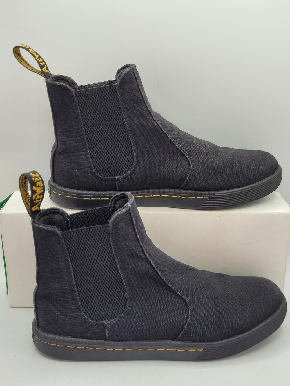 Dr. Martens Makela Canvas Combat Boots Size 7